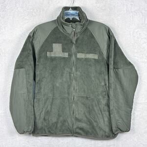 VTG Polartec Gen III 3 Military Cold Weather Fleece Jacket Men M Green Army USA